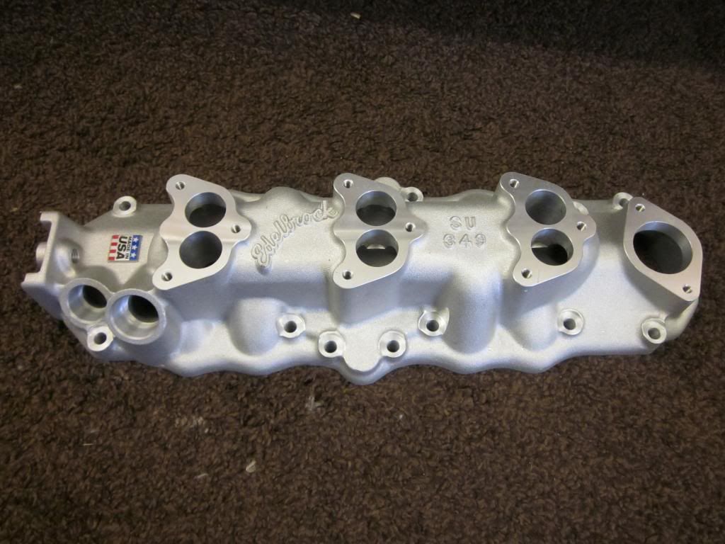 New Edelbrock Triple Intake For A Flathead