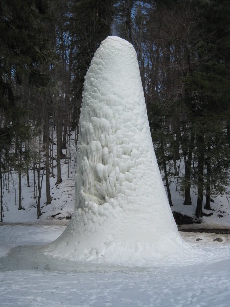 Frozen Fountain At The Glen Iris Inn, Letchworth Park Photo by