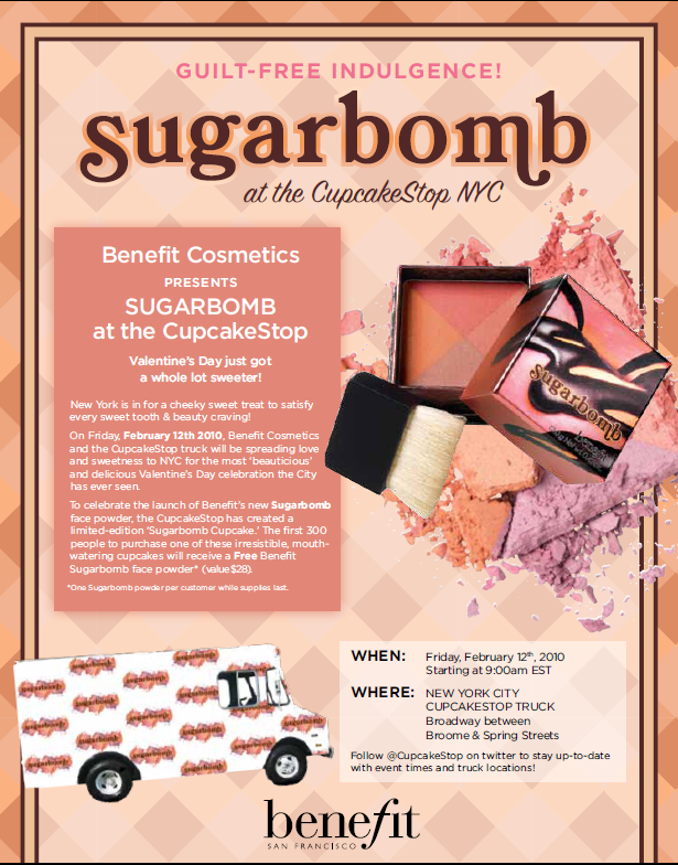 Benefit Sugarbomb Cupcake