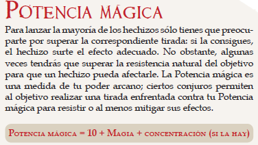 Potencia mágica