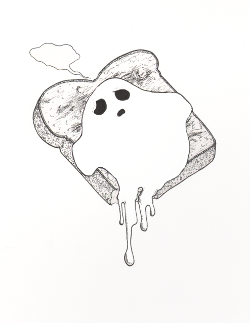 Ghostly Toast