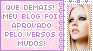 Parabéns pelo Lindo Blog ^^