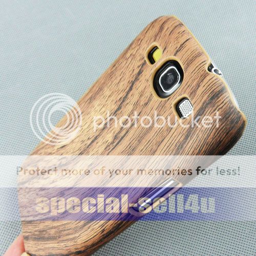 Neu Holz Muster Hülle Hard Case Schutz FÜR Samsung Galaxy S3 S III